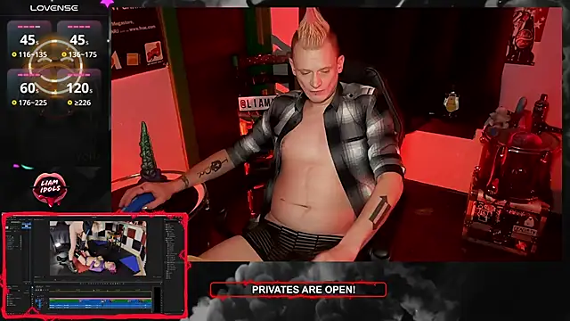 LiamIdols online show from 01-23-25, 06:24