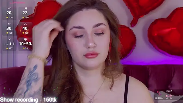 KiraBarlows online show from 02-09-26, 08:40