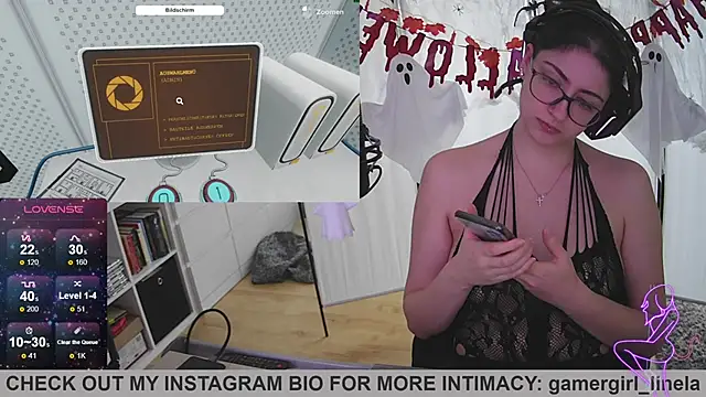 Gamergirl-Linela online show from 10-28-25, 09:52