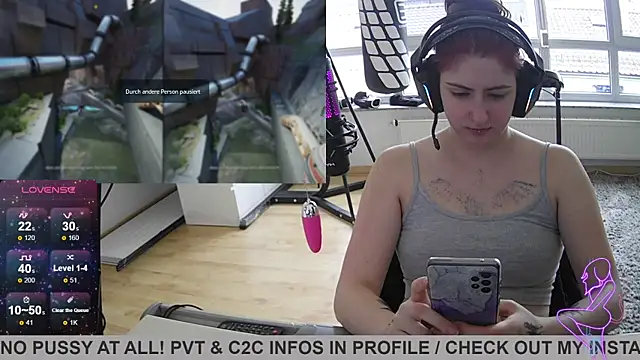 Snapshot of Gamergirl-Linela chatting on 03-13-25, 10:26 Gamergirl-Linela online show from 03-13-25, 10:26