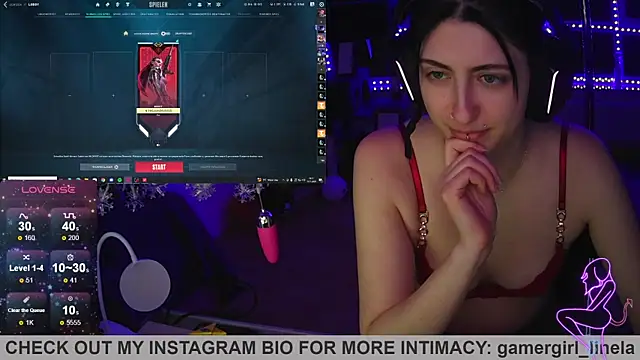 Gamergirl-Linela online show from 11-17-25, 06:23