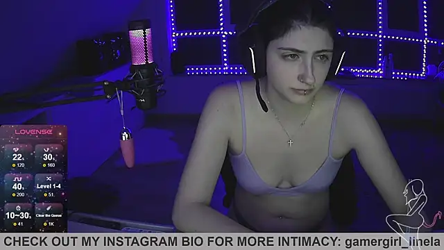 Snapshot of Gamergirl-Linela chatting on 09-14-25, 12:00 Gamergirl-Linela online show from 09-14-25, 12:00