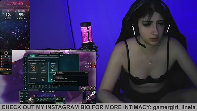 Gamergirl-Linela online show from 01-10-26, 11:22