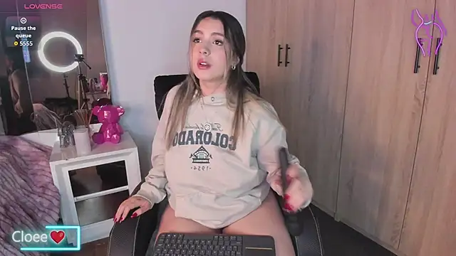 Cloee Rainbow1 online show from 12-01-25, 12:28