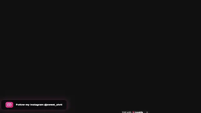 Snapshot of AhriSweet_ chatting on 04-29-26, 05:30 AhriSweet online show from 04-29-26, 05:30