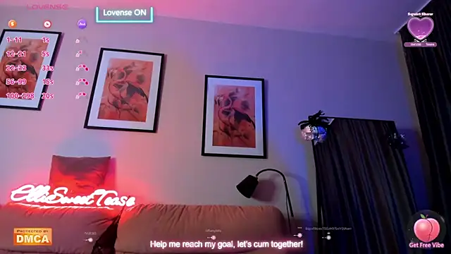 ElliSweetTease online show from 03-12-25, 10:59