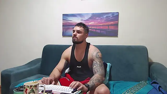 Tiberius hunk online show from 01-12-26, 07:48