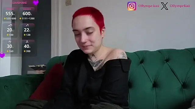 Snapshot of OllympeKaii chatting on 01-16-26, 10:30 OllympeKaii online show from 01-16-26, 10:30