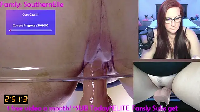 SouthernElle1 online show from 06-15-26, 01:11