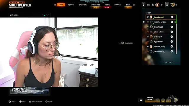 SpaceCowWhore online show from 10-13-25, 05:36