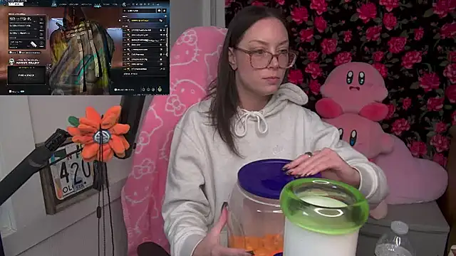 SpaceCowWhore online show from 02-18-26, 07:21