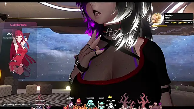 Bowsette Cami online show from 11-01-25, 04:01