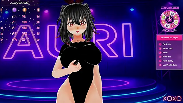 Auri Hikaru online show from 10-30-25, 07:44