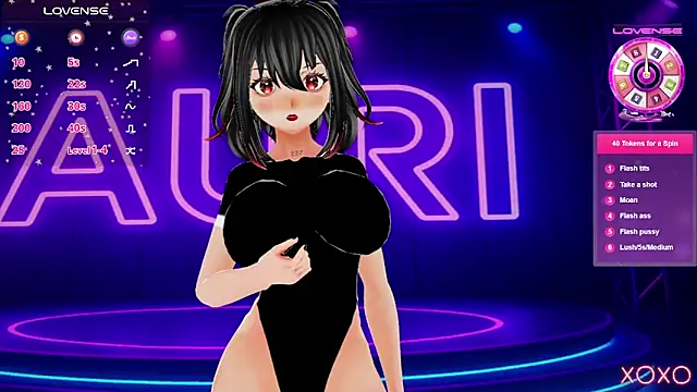 Auri Hikaru online show from 11-10-25, 04:34