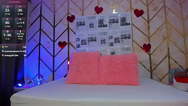 Cassidy 14 online show from 03-15-26, 02:35