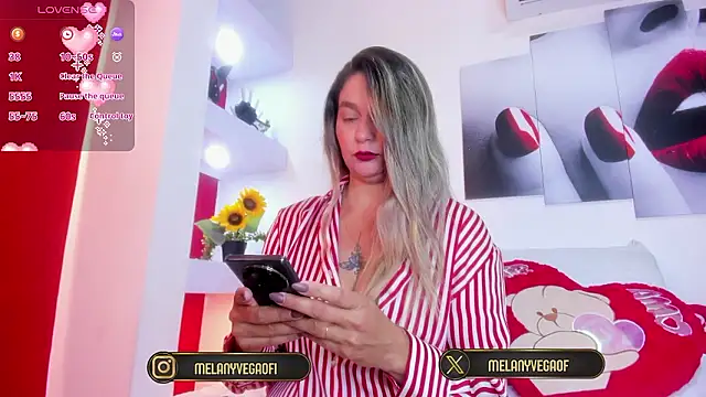 MelanyVegas online show from 01-15-26, 11:24