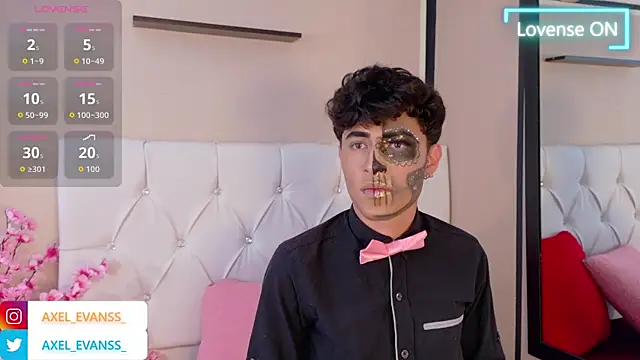 Axel  Evans online show from 10-03-25, 01:12