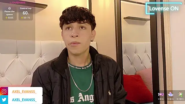 Axel  Evans online show from 09-30-25, 10:54