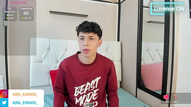 Axel  Evans online show from 09-19-25, 12:42