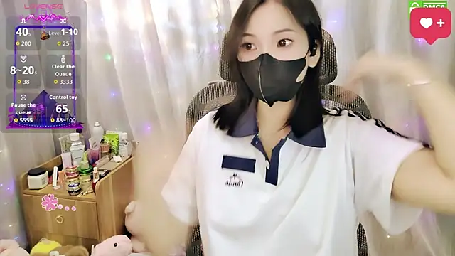 HanaYourlove online show from 07-11-26, 02:34