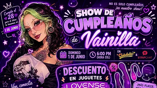 vainilla doll online show from 06-19-26, 02:39