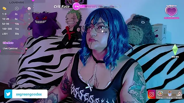 XxGreenGoodxX online show from 10-04-25, 08:10