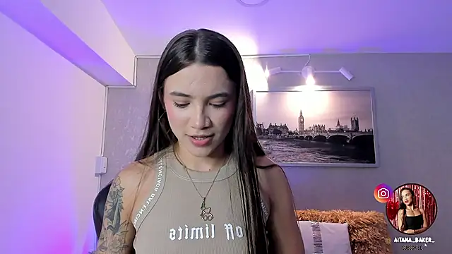 aitana baker  online show from 10-02-25, 06:33