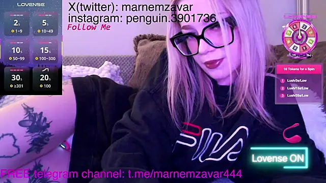 marnemzavar444 online show from 01-18-26, 06:55