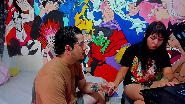 RoxyandAron2 online show from 12-02-25, 03:14