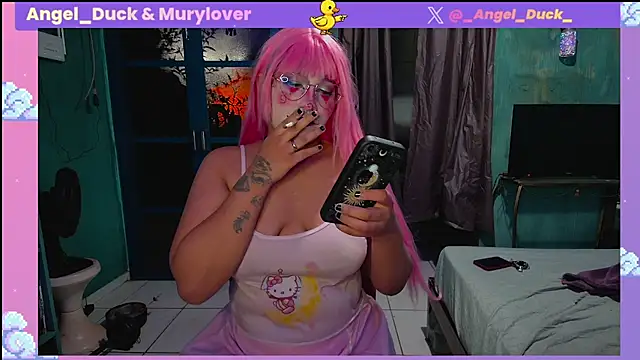 Angel Duck online show from 07-15-26, 10:06
