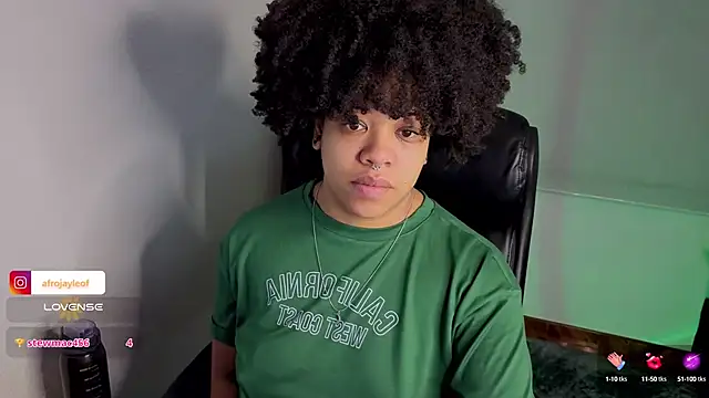Snapshot of afro_jayleof chatting on 09-14-25, 12:33 afro jayleof online show from 09-14-25, 12:33