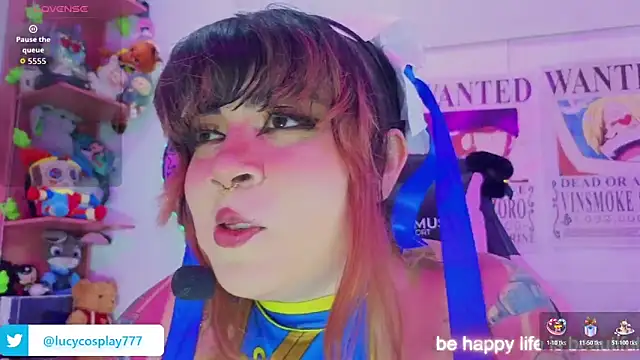 Snapshot of Lucycosplay777 chatting on 05-29-26, 02:39 Lucycosplay777 online show from 05-29-26, 02:39