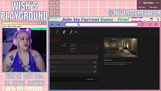 nevermakeawish online show from 04-10-26, 05:47