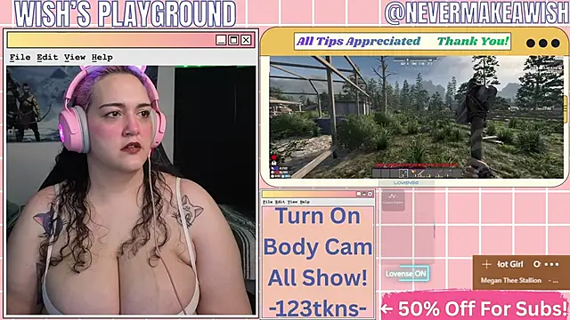 Snapshot of nevermakeawish chatting on 04-30-26, 11:39 nevermakeawish online show from 04-30-26, 11:39