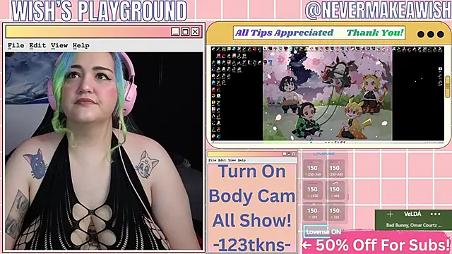 nevermakeawish online show from 02-20-26, 05:04