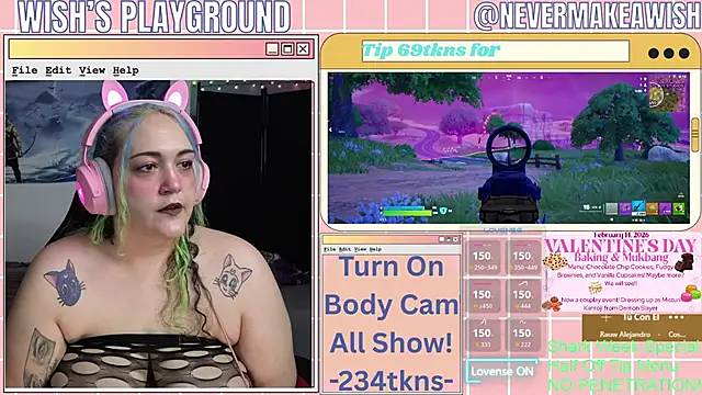 nevermakeawish online show from 02-12-26, 04:51