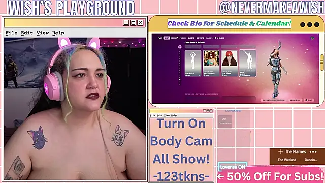 nevermakeawish online show from 03-04-26, 04:26