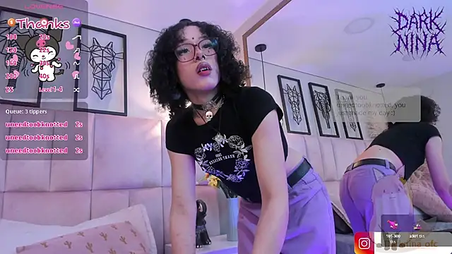 Dark nina  online show from 09-10-25, 03:27