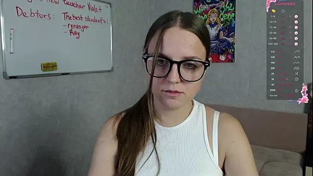 Violetwin online show from 10-16-25, 05:21