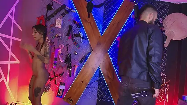 Warick and Aria bdsm  online show from 10-23-25, 08:18