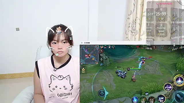 Snapshot of Duolamei chatting on 11-02-25, 05:23 Duolamei online show from 11-02-25, 05:23