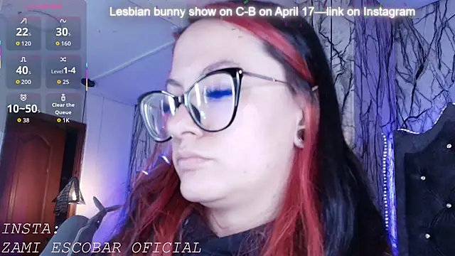 Zami Escobar of online show from 04-13-26, 06:34