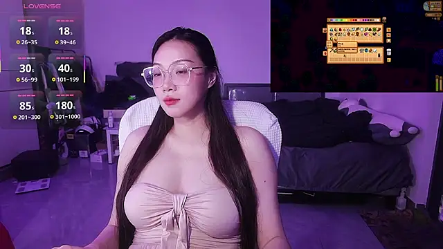 Linbaibai online show from 10-10-25, 05:03