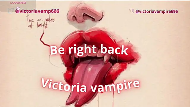 Victoriavampire666 online show from 06-15-26, 05:07