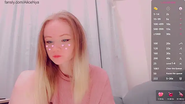 AliceNya cute online show from 02-14-26, 05:18