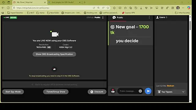 versatilevortex online show from 10-22-25, 01:49