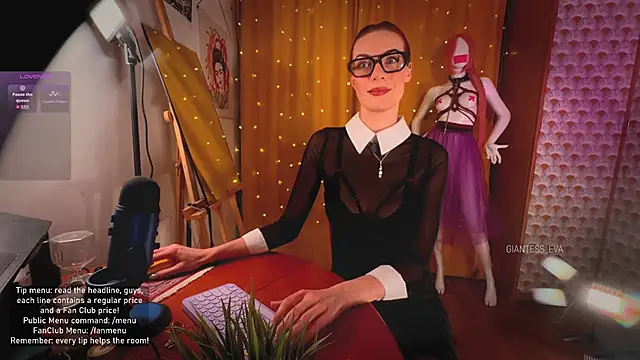 Giantess Eva online show from 03-27-26, 04:08