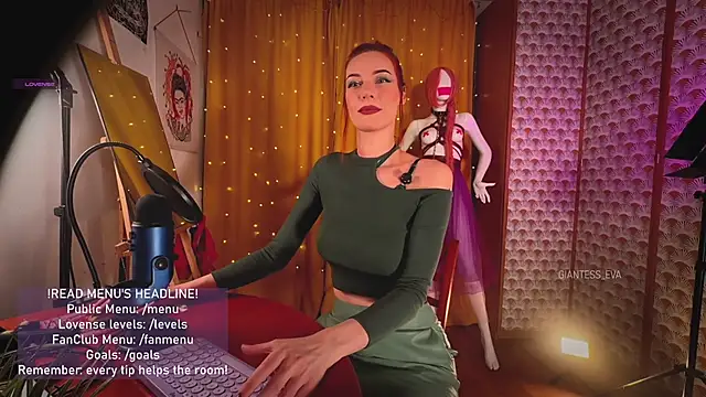 Giantess Eva online show from 04-22-26, 04:03