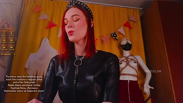 Giantess Eva online show from 10-29-25, 05:23