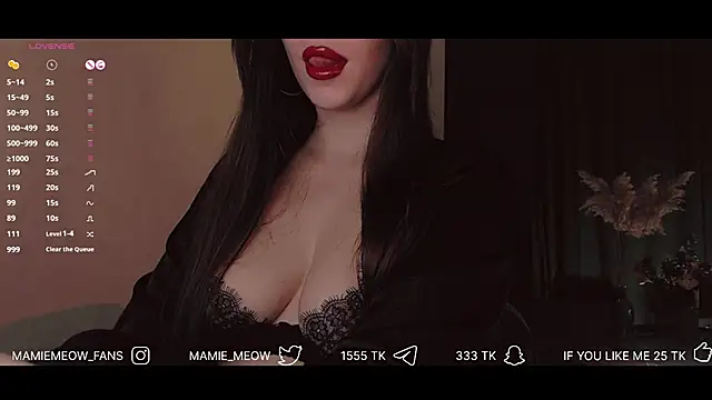 Mamiemeow online show from 01-22-25, 03:29